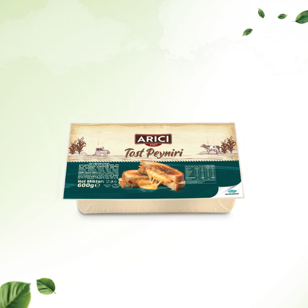 ARICI – Tost Peyniri Blok Tam Yağlı 600 Gr